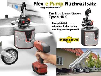 Flex-e-pumpe Nachrüstsatz Komplett-Set !