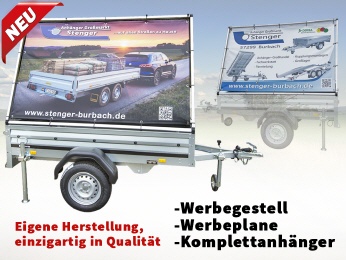 Werbegestell & Plane PROFI