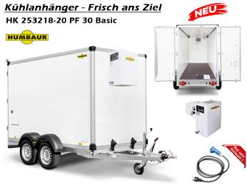 Humbaur Kühlanhänger HK 253218-20PF-30 BASIC