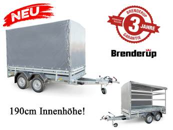 Brenderup Typ 2300 S, MIT Hochplane BRENDEUP 190cm