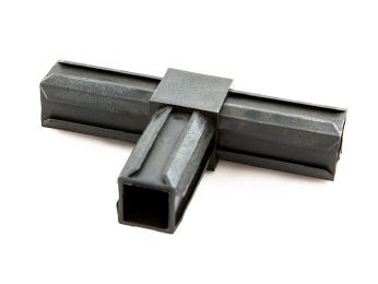 T-Verbinder f&uuml;r Quadratrohr