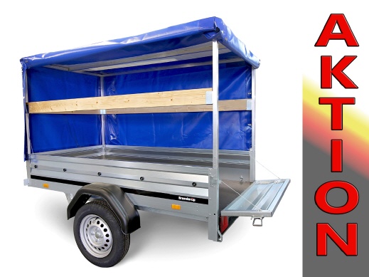 Brenderup 1205S-UB mit Gewerbe-Hochplane