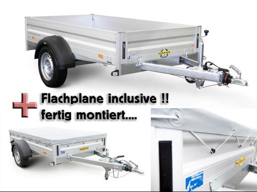 Humbaur HA 132513 Set mit Flachplane