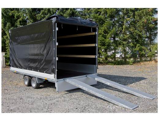 Humbaur Universal 3000 Komplett mit Hochplane
