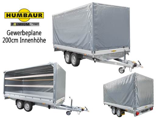 Humbaur Hochlader HT 304121 & Hochplane 200cm
