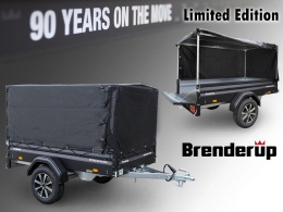 Brenderup 1205S-UB750 Black-Edition mit Hochplane