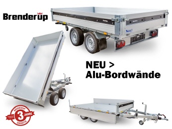H-Kipper Brenderup ALU  BT4260TB2700-E+Handpumpe