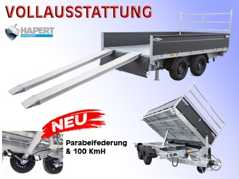 3 Seitenkipper Hapert COBALT+ (plus) KOMPLETT